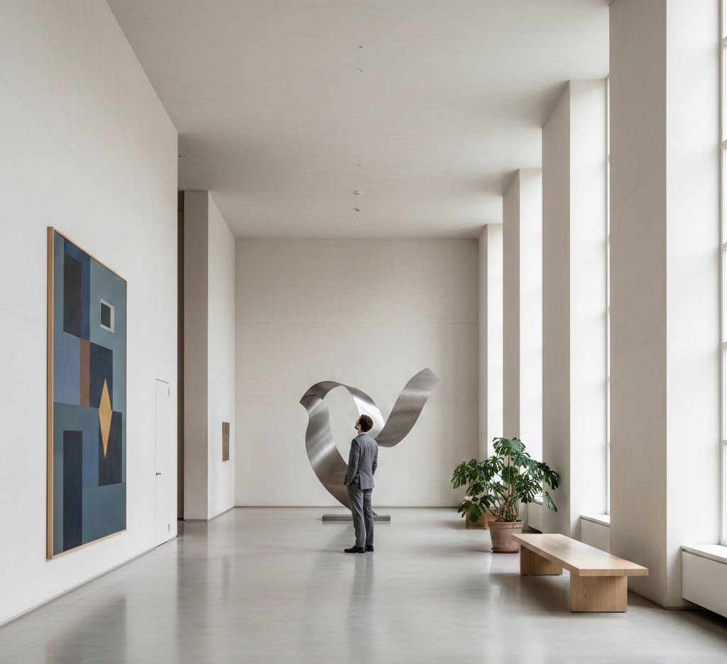 Ateneumin taidemuseon upea sisustus ja taideteokset